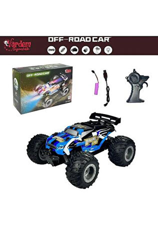 1258A VARDEM IŞIKLI OFF ROAD KUMANDARLI ARABA 25 CM 2,4 GHZ