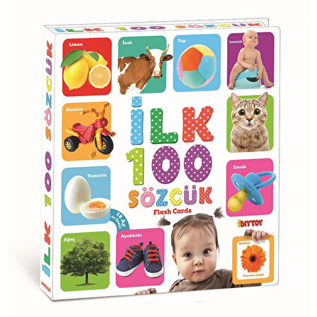 İlk 100 Sözcük Eğitici Oyun Kartları