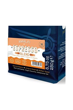 Moliendo Amalfi Espresso Blend Kahve ( Çekirdek Kahve ) 250 G.