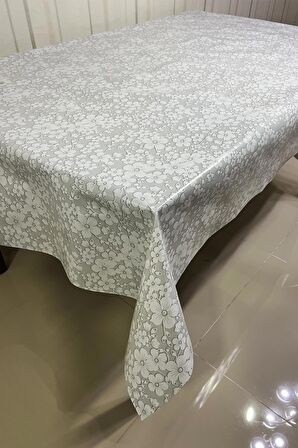 Pvc kaymaz elyaf tabanlı Silinebilir Muşamba Masa Örtüsü 158-B