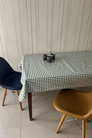 Pvc kaymaz elyaf tabanlı Silinebilir Muşamba Masa Örtüsü pötikare_152-A