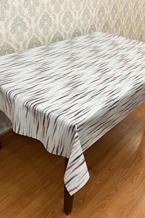 Pvc kaymaz elyaf tabanlı Silinebilir Muşamba Masa Örtüsü_210-A