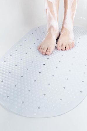 Süper kaydırmaz Silikon Banyo Paspası Vantuzlu Banyo Ve Duş Kaydırmazı
