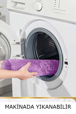 Süper kaydırmaz Silikon Banyo Paspası Vantuzlu Banyo Ve Duş Kaydırmazı