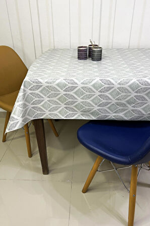 Pvc kaymaz elyaf tabanlı Silinebilir Muşamba Masa Örtüsü_171-A