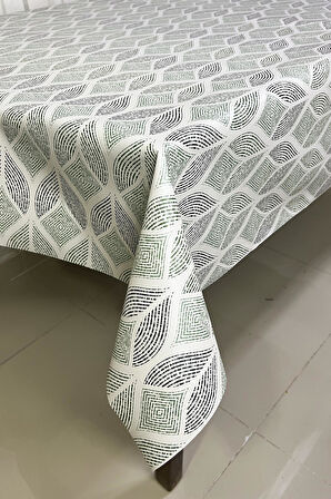Pvc kaymaz elyaf tabanlı Silinebilir Muşamba Masa Örtüsü_171-A