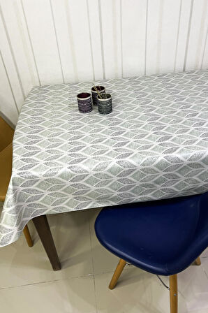 Pvc kaymaz elyaf tabanlı Silinebilir Muşamba Masa Örtüsü_171-A