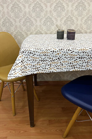 Pvc elyaf tabanlı Silinebilir Muşamba Masa Örtüsü_kçk yprk_1184