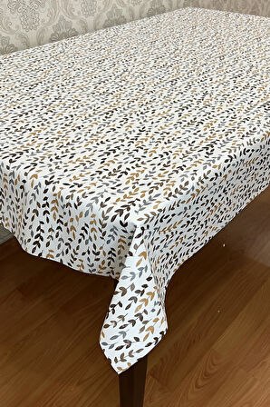 Pvc elyaf tabanlı Silinebilir Muşamba Masa Örtüsü_kçk yprk_1184