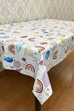 Pvc elyaf tabanlı Silinebilir Muşamba Masa Örtüsü_parti_1187