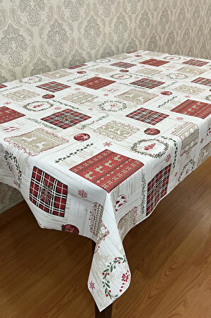 Pvc elyaf tabanlı Silinebilir Muşamba Masa Örtüsü_ylbaşı_1204