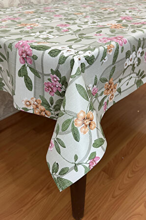 Pvc elyaf tabanlı Silinebilir Muşamba Masa Örtüsü_çiçek_1224