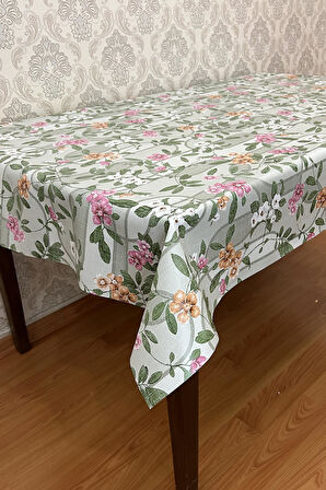 Pvc elyaf tabanlı Silinebilir Muşamba Masa Örtüsü_çiçek_1224