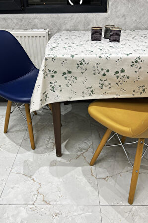 Pvc kaymaz elyaf tabanlı Silinebilir Muşamba Masa Örtüsü_12-A