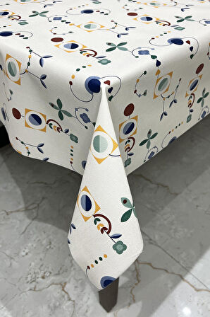 Pvc kaymaz elyaf tabanlı Silinebilir Muşamba Masa Örtüsü_211-A