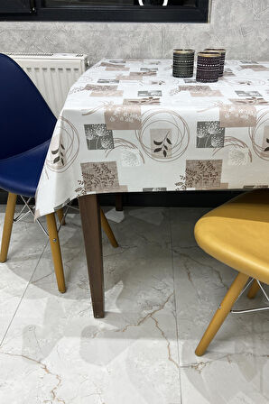 Pvc kaymaz elyaf tabanlı Silinebilir Muşamba Masa Örtüsü_212-A