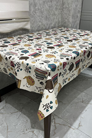 Pvc elyaf tabanlı Silinebilir Muşamba Masa Örtüsü_çydnlk_1232