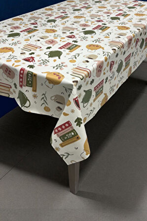 Pvc elyaf tabanlı Silinebilir Muşamba Masa Örtüsü_çydnlk_1232