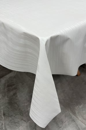 Pvc kaymaz elyaf tabanlı Silinebilir Muşamba Masa Örtüsü_78A