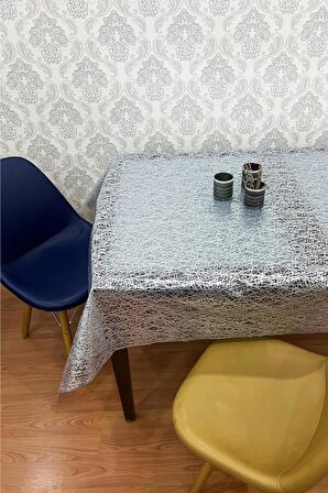 Pvc Şeffaf kaplamalı ip desenli masa örtüsü_1032-A