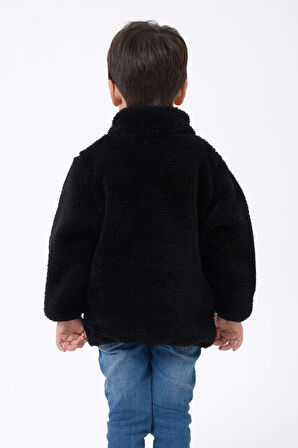 Spor Erkek Çocuk PeluşFermuarlı Welsoft Mont