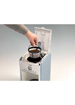 Ariete 1342/05 Mavi Vintage Filtre Kahve Makinesi