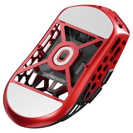 GameRaider GR2 PRO Magnesium Imperial Red 8K Hz PixArt 3950 Sensör Kablosuz Gaming Mouse – 2 Yıl Birebir Değişim Garantili