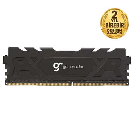 GameRaider STARK 8GB (1x8GB) 3200MHz CL22 Soğutuculu DDR4 Ram (GR83200U22) – 2 Yıl Birebir Değişim Garantili