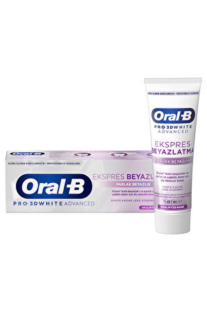 Oral -B Pro Ekspres Beyazlatma Parlak Beyazlık 75 ml