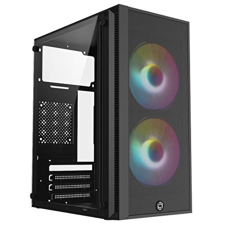 TEKNOTEG - FRISBY FC-8970G 300W 2X RAINBOW FAN GAMING KASA