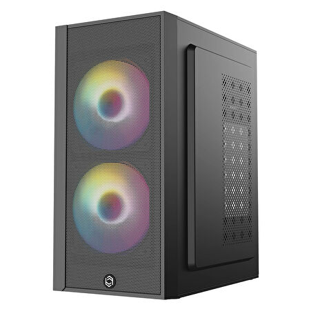 TEKNOTEG - FRISBY FC-8970G 300W 2X RAINBOW FAN GAMING KASA