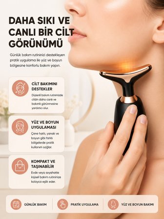 Yüz Masaj Aleti Pilli Cilt Bakım Cilt Sıkılaştırma Derinlemesine Temizler