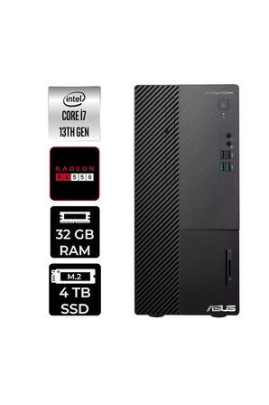 ExpertCenter D500ME i7 13700 32GB 4TB SSD RX550/4GB FDOS Masaüstü Bilgisayar & PER4 USB Bellek