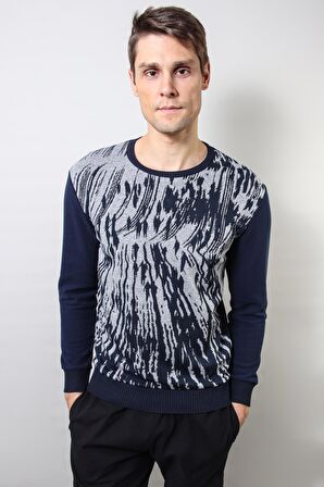 ALEXANDERGARDI DESENLİ TRİKO KAZAK (9606)