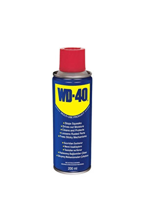 Çok Amaçlı Pas Sökücü Wd 40 Çok Amaçlı Pas Sökücü,Yağlayıcı 200 ml
