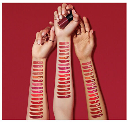 Lancome L'Absolu Rouge Drama Ink - Uzun Süre Kalıcı Ruj 555 Soif De Vivre