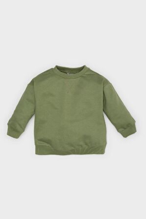 DeFacto Erkek Bebek Bisiklet Yaka Basic Düz Sweatshirt A7343A525SPKH461