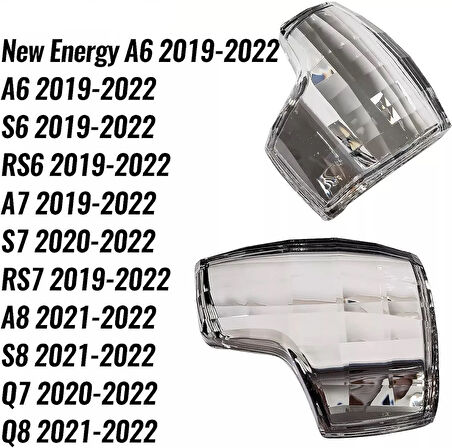 AUTOGP  Audi a6 c8 kristal vites topuzu seti 2018+