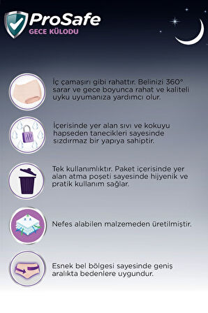 Prosafe Gece Külodu 12li