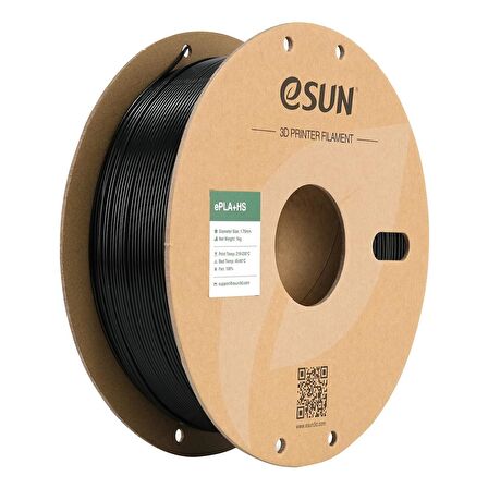 Esun - ePLA+HS Yüksek Hızlı Filament 1.75 mm Siyah