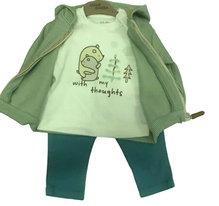 Babydoll 2li Takım Anna Yeşil