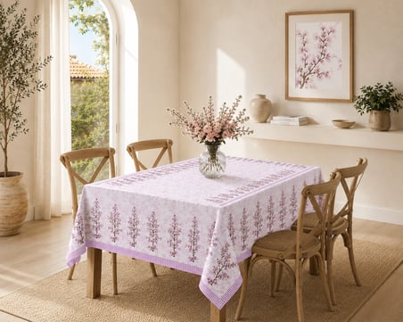 BLOSSOM GARDEN PİNK MASA ÖRTÜSÜ  DK 962103 