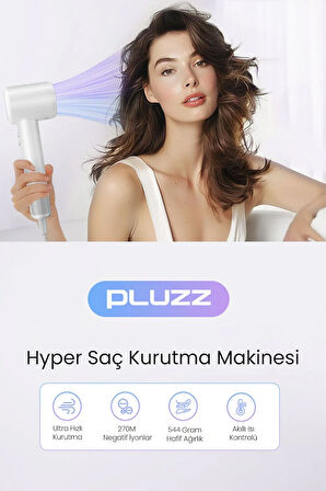 X116 Se Mini Profesyonel İyonlu Saç Kurutma ve Fön Makinesi Ultra Sessiz ve Hızlı Kurutma