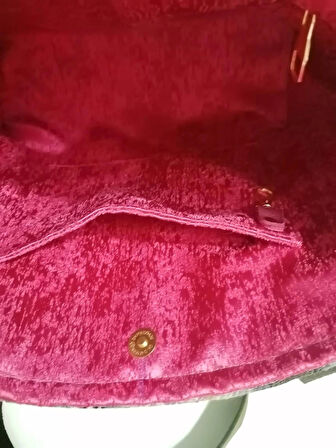 ROSE DOKUMA BAG (SADECE 1 ADET ÜRETİLMİŞTİR)