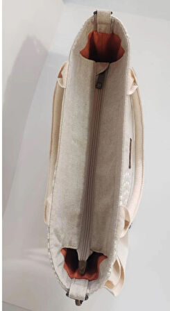 NAKIŞLI KOTON BAG (1 ADET ÜRETİLMİŞTİR. KİŞİYE ÖZEL TASARIM.)