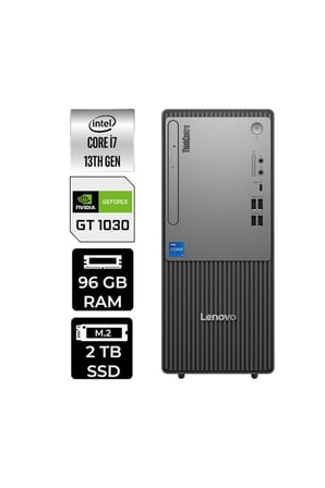 ThinkCentre Neo 50T G5 i7 13700 96GB 2TB SSD GT1030/4GB W11P Masaüstü Bilgisayar
