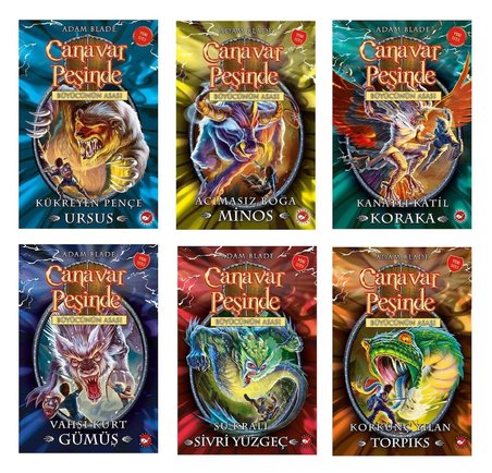Canavar Peşinde Büyücünün Asası 6 Kitap