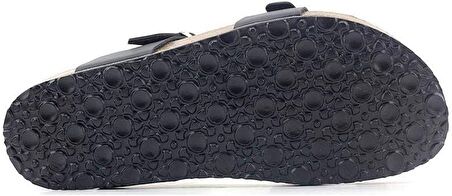 Ceyo 9910-Z34 Anatomik Taban Kadın Terlik Siyah 36-40 