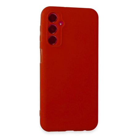 Samsung Galaxy M34 5G Kılıf First Silikon - Kırmızı