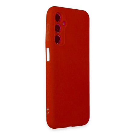Samsung Galaxy M34 5G Kılıf First Silikon - Kırmızı